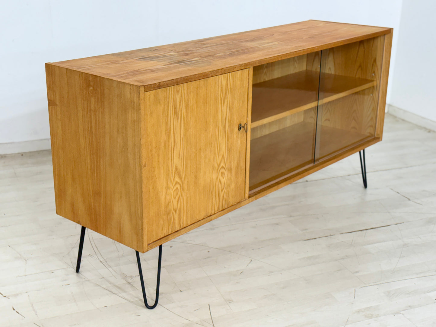 Hellerau Serie 602 Sideboard von Franz Ehrlich – Wohnzimmerschrank - Kommode