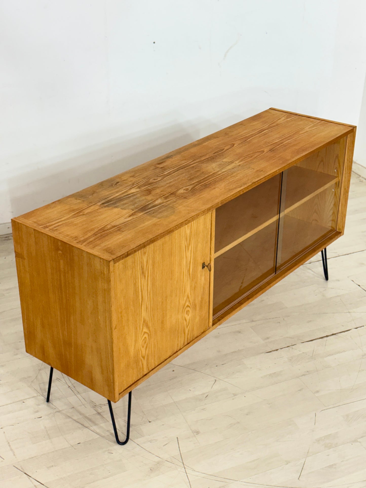 Hellerau Serie 602 Sideboard von Franz Ehrlich – Wohnzimmerschrank - Kommode