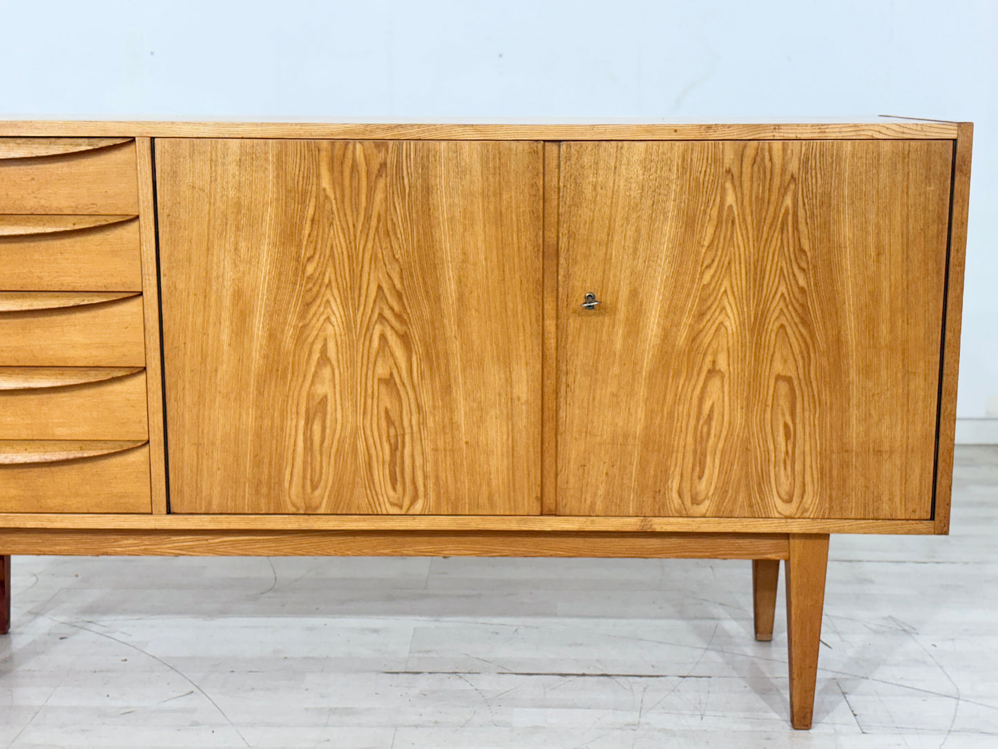 Hellerau Serie 602 Sideboard von Franz Ehrlich – Wohnzimmerschrank - Kommode - Anrichte