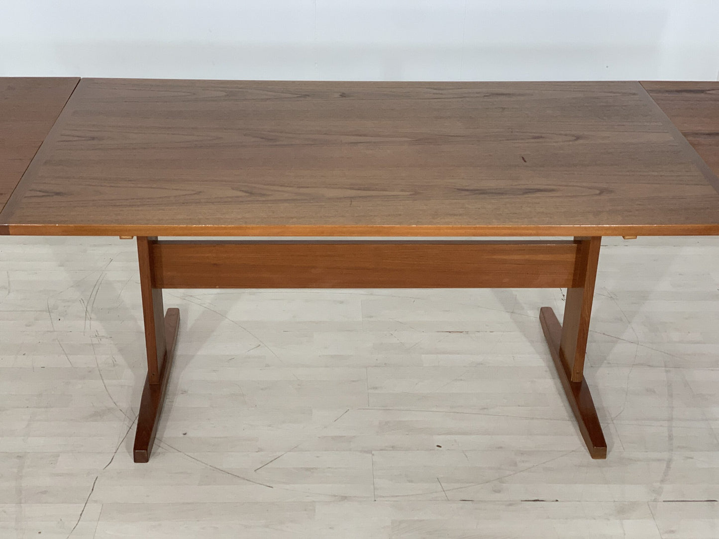 MID CENTURY DANISH TEAK ESSTISCH ESSZIMMERTISCH TISCH KÜCHENTISCH VINTAGE