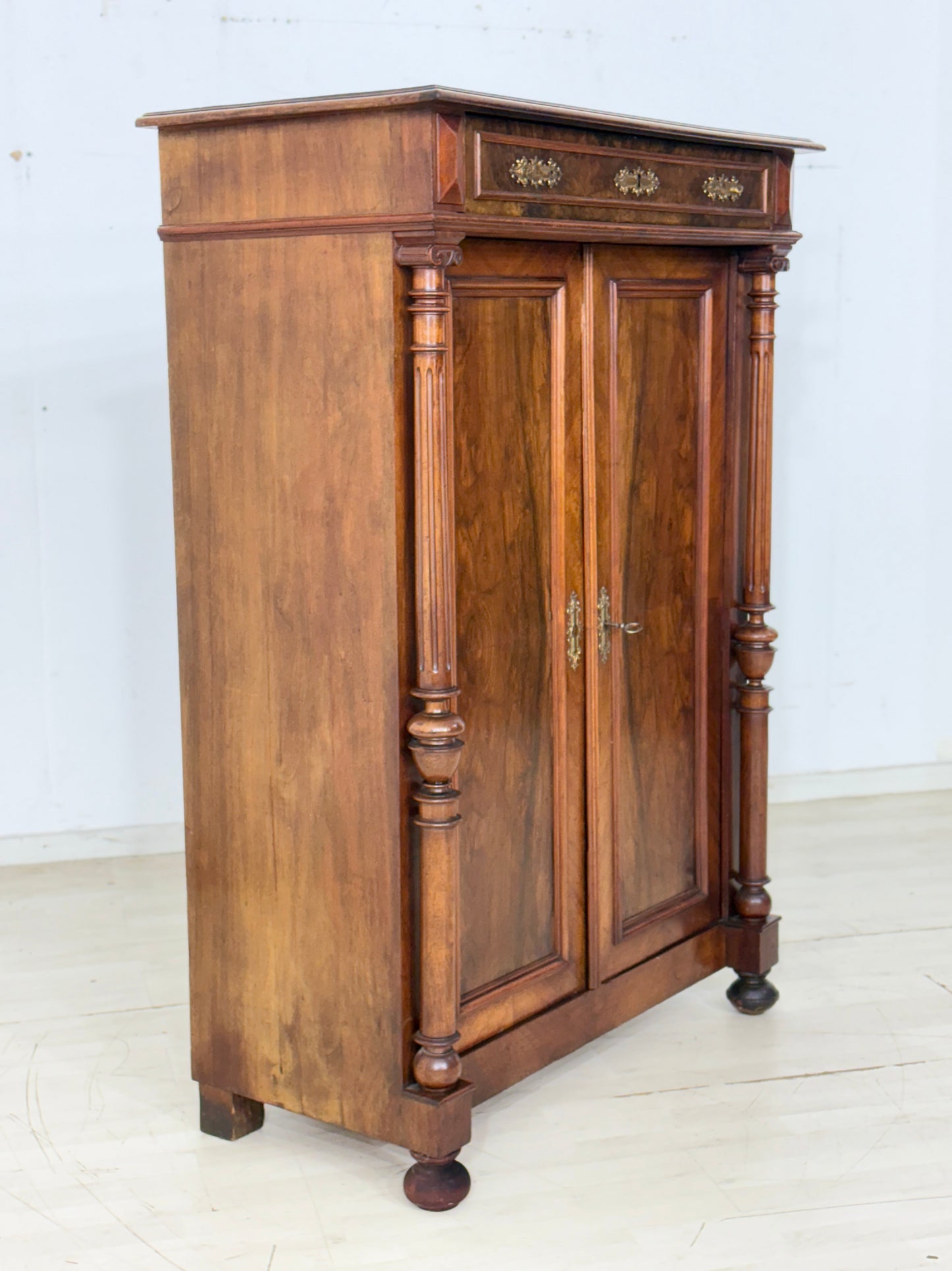Antikes Gründerzeit Vertiko / Kommode / Schrank – um 1900