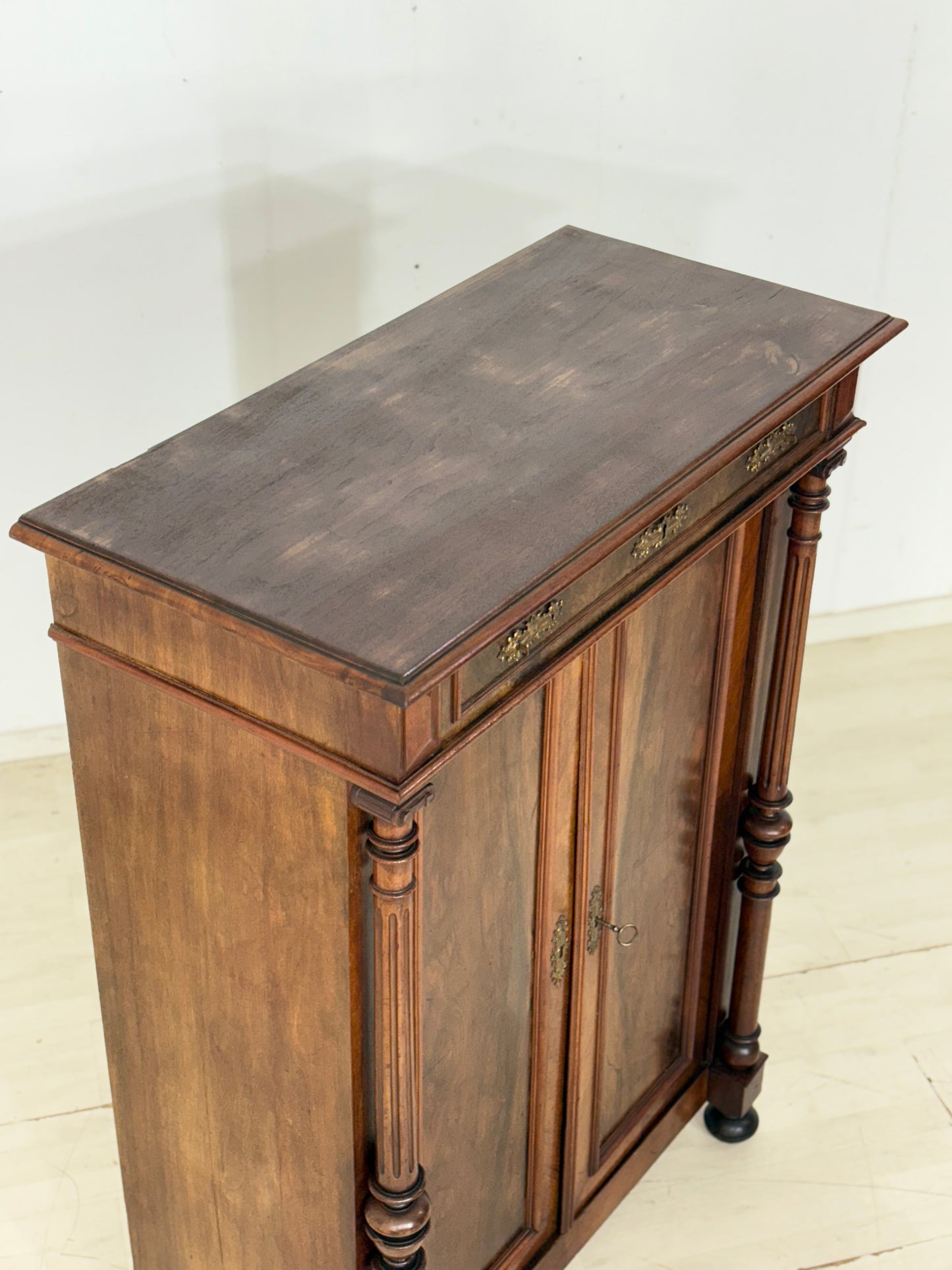 Antikes Gründerzeit Vertiko / Kommode / Schrank – um 1900