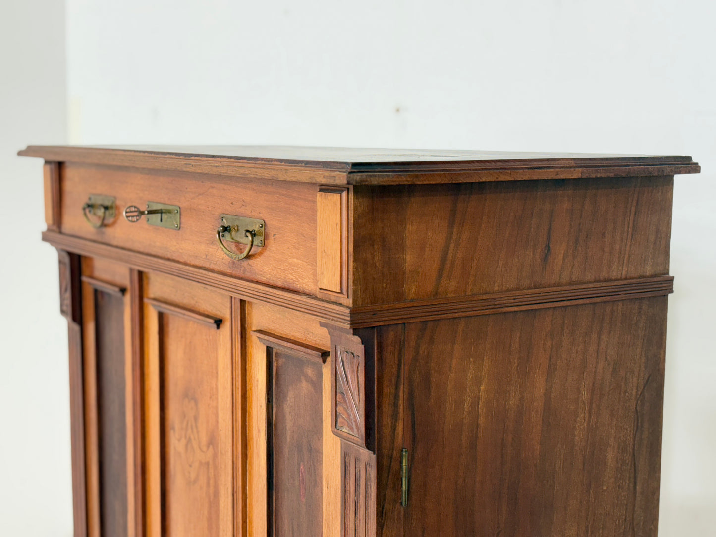 Schöner Antiker Gründerzeit Vertiko / Kommode / Schrank – um 1900
