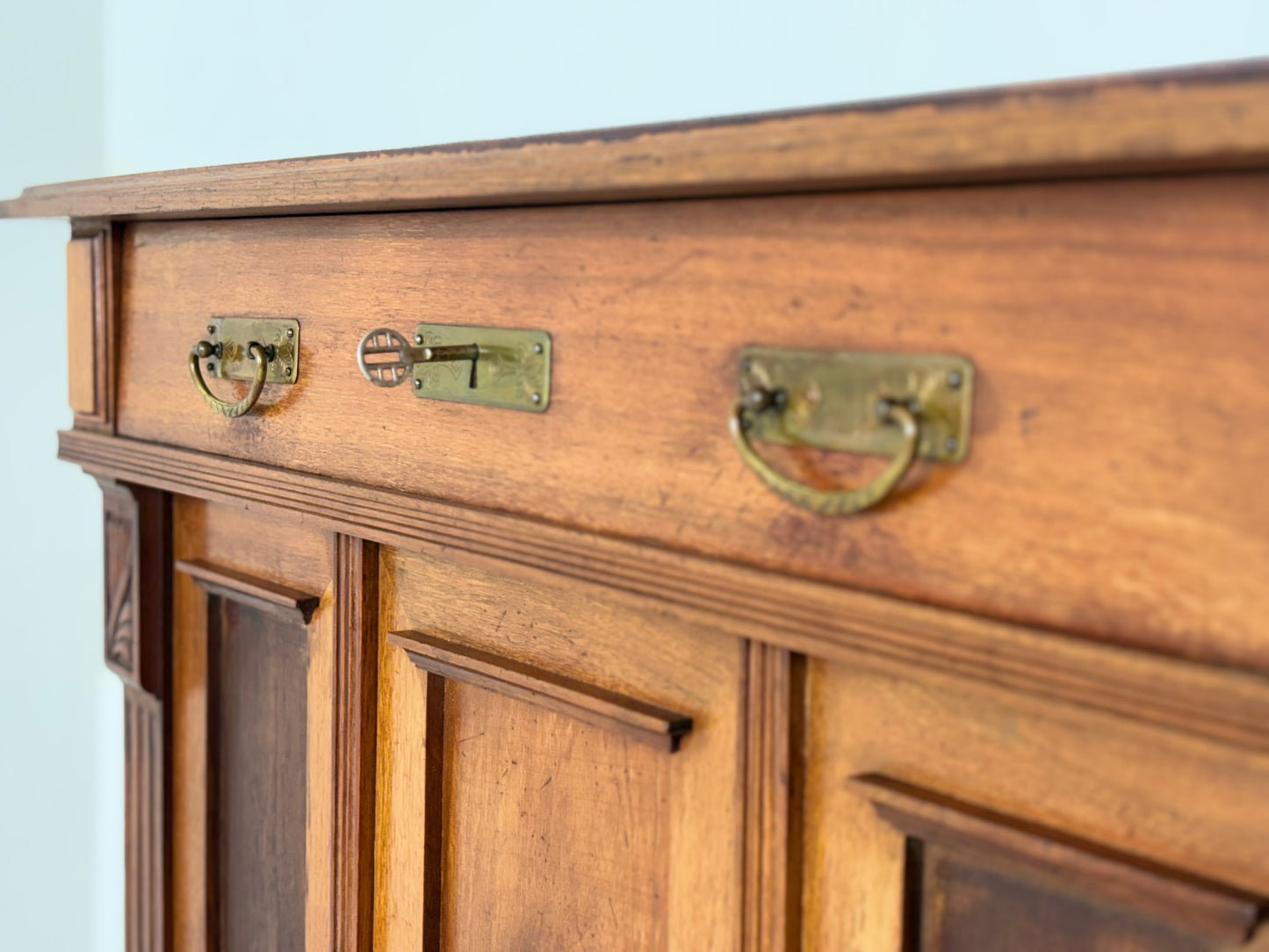 Schöner Antiker Gründerzeit Vertiko / Kommode / Schrank – um 1900