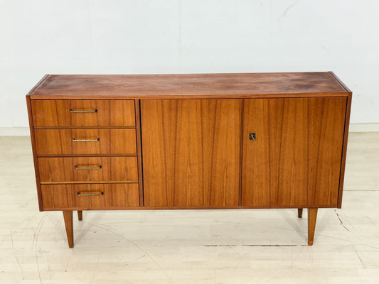 Mid-Century Teak Sideboard | 60er Jahre Kommode | German Design | TV Board