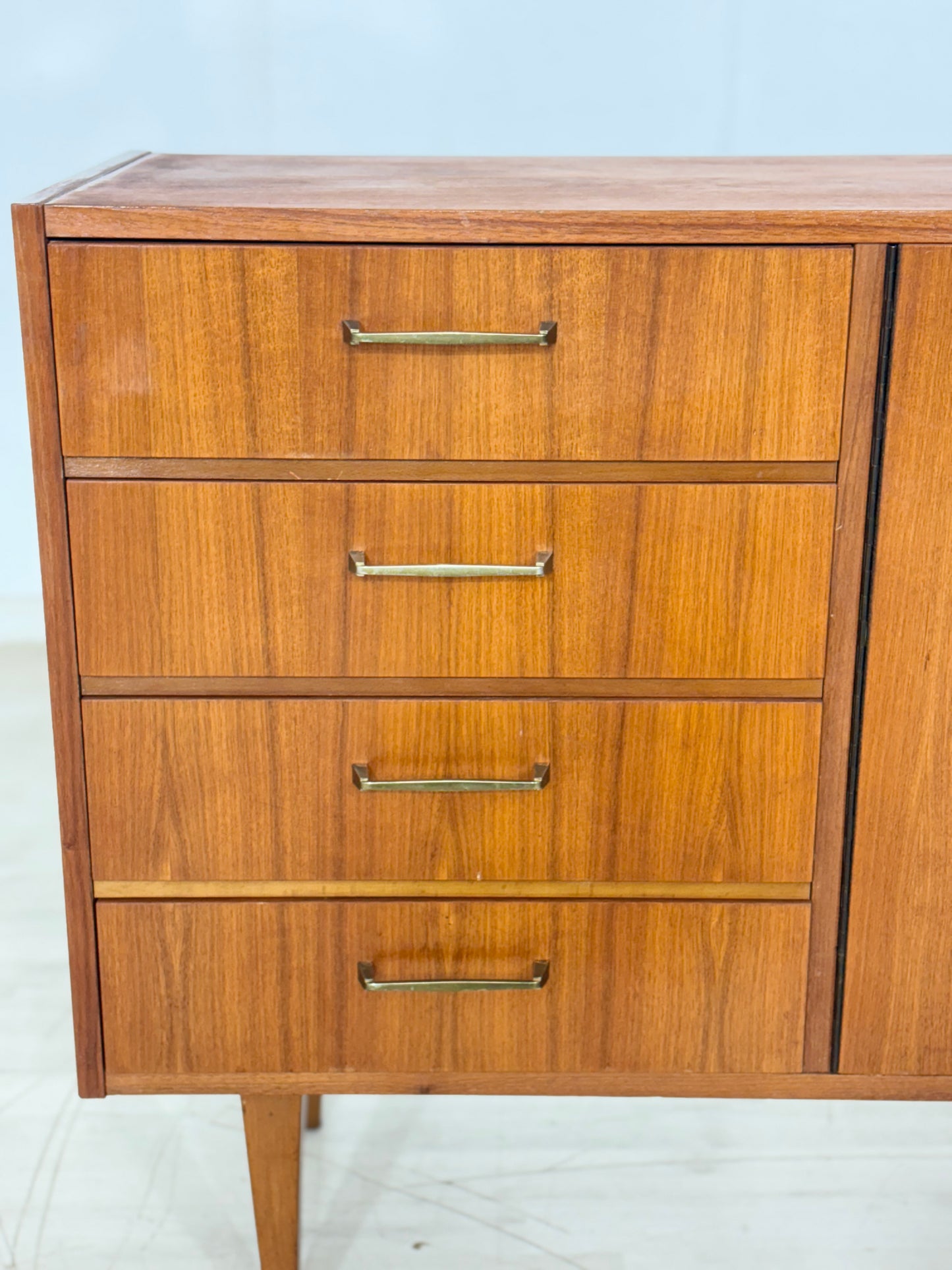 Mid-Century Teak Sideboard | 60er Jahre Kommode | German Design | TV Board
