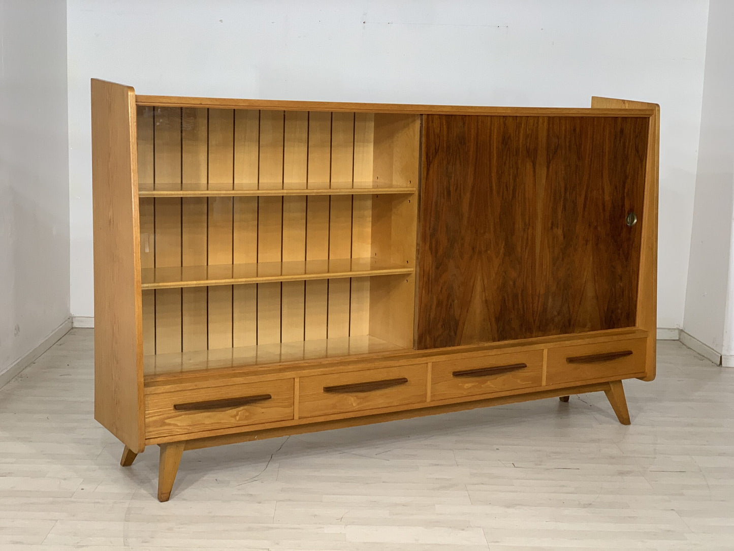 60'S CABINET SIDEBOARD LIVING ROOM CABINET TABLE CABINET VINTAGE