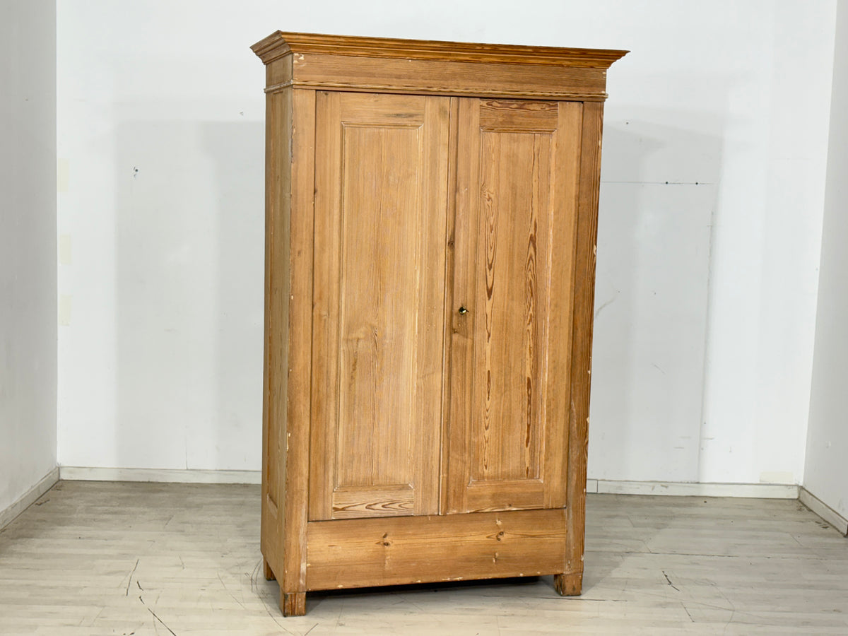 Gründerzeit / Holz Schrank / Kleiderschrank / Wäscheschrank um 1900