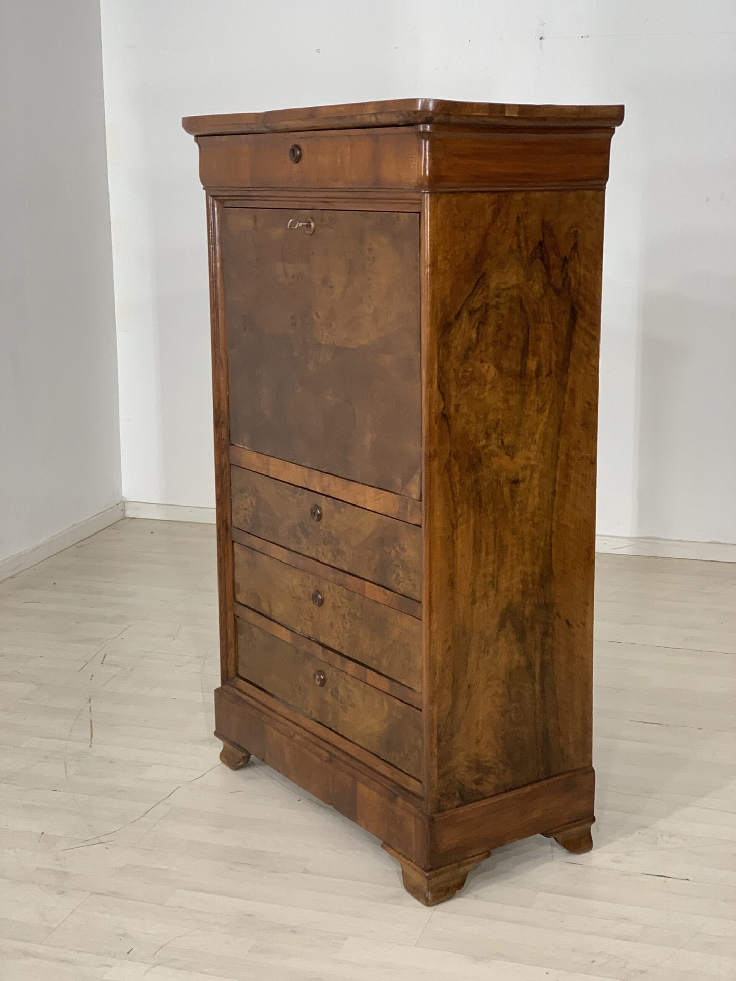 ANTIK KOMMODE SEKRETÄR SCHREIBSCHRANK SCHREIBTISCH HERRENKOMMODE UM 1900