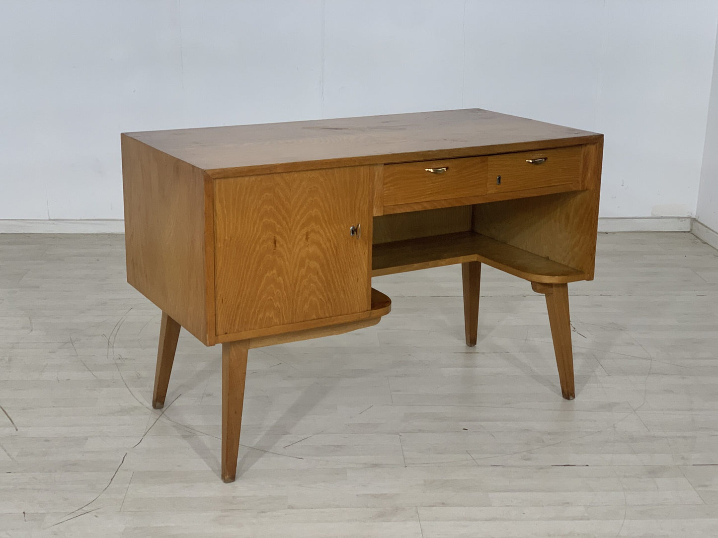 MID CENTURY SCHREIBTISCH TISCH FRISIERTISCH VINTAGE DESK