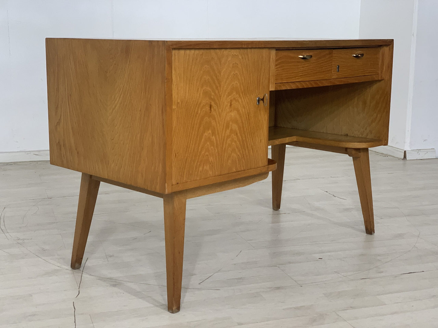 MID CENTURY SCHREIBTISCH TISCH FRISIERTISCH VINTAGE DESK