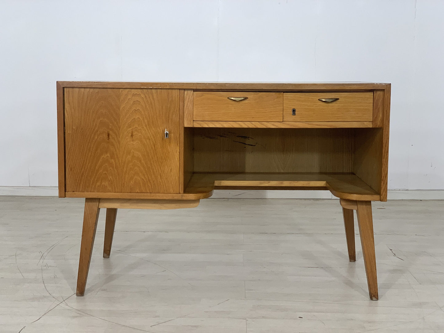 MID CENTURY DESK TABLE DRESSING TABLE VINTAGE DESK