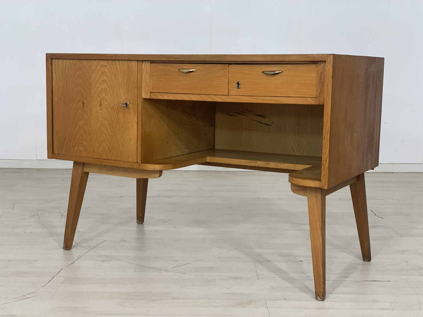 MID CENTURY DESK TABLE DRESSING TABLE VINTAGE DESK