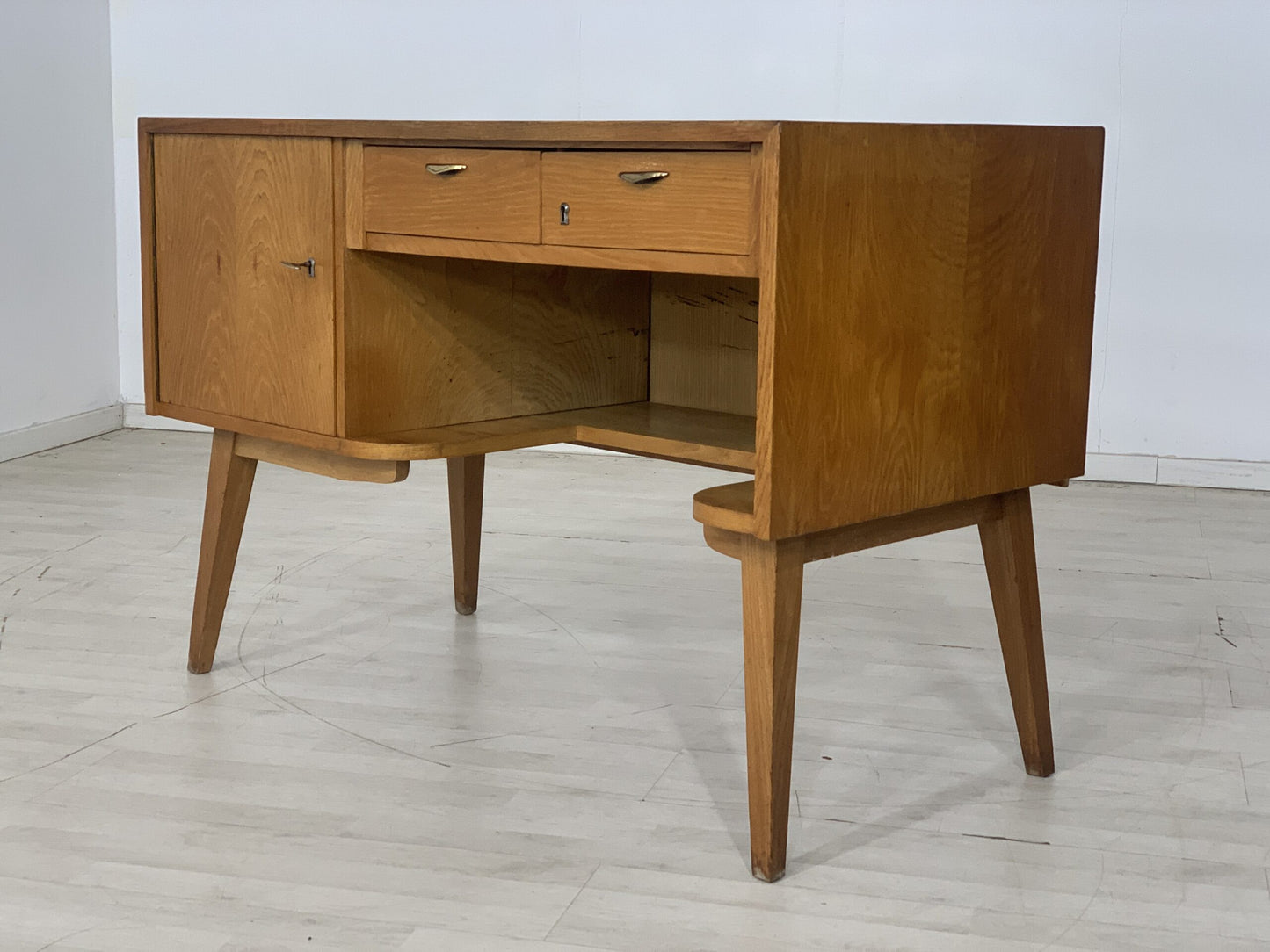 MID CENTURY SCHREIBTISCH TISCH FRISIERTISCH VINTAGE DESK