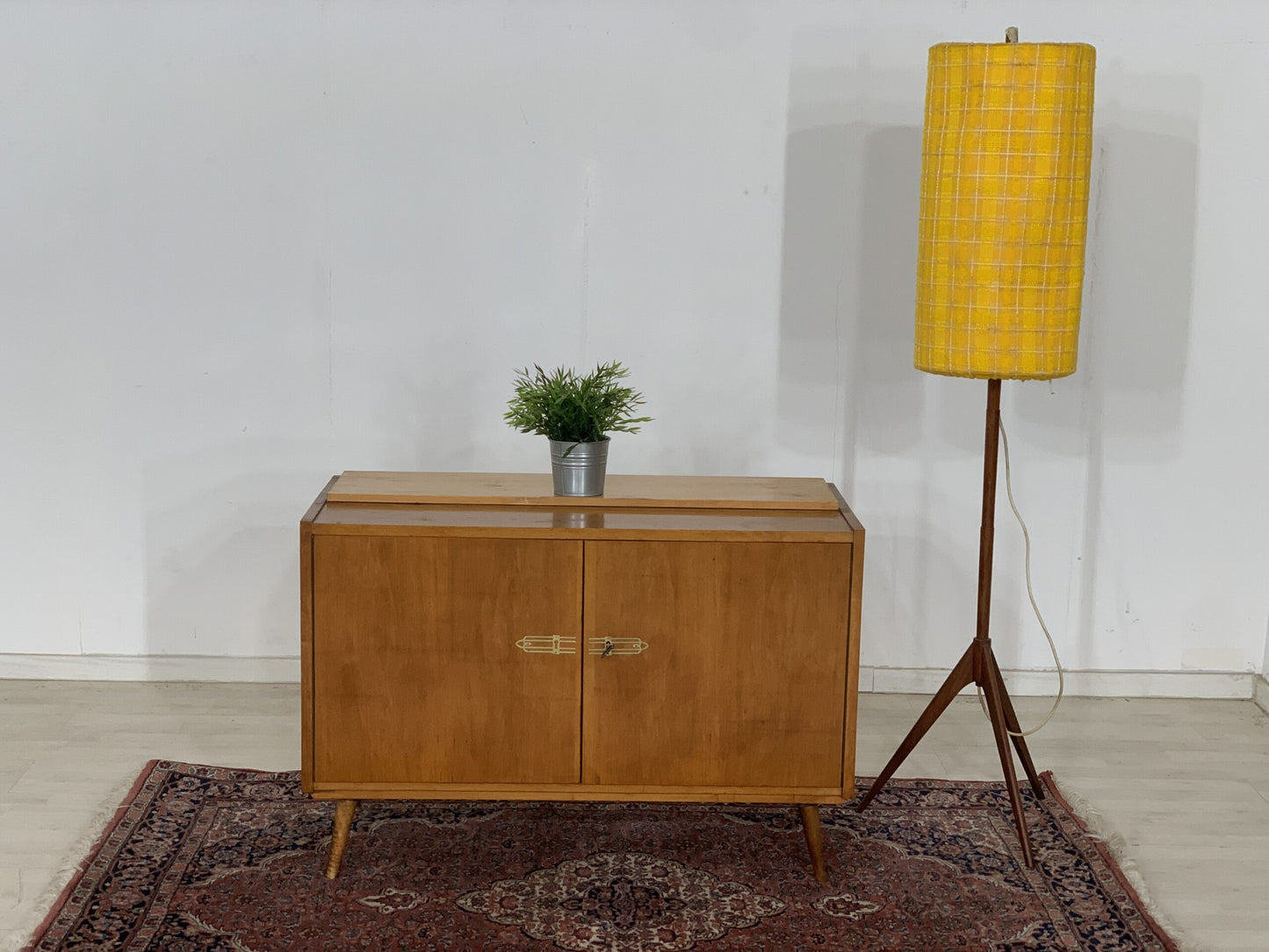 60er JAHRE MID CENTURY KOMMODE SIDEBOARD SCHRANK VINTAGE