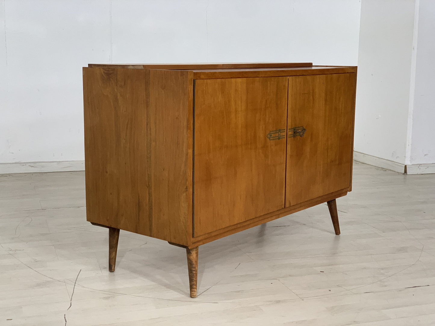 60er JAHRE MID CENTURY KOMMODE SIDEBOARD SCHRANK VINTAGE