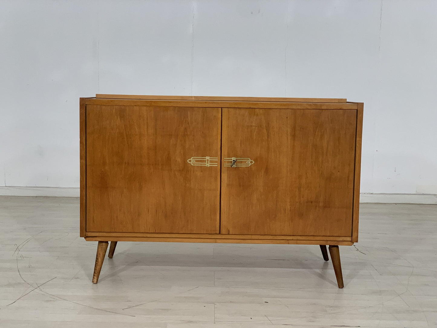 60er JAHRE MID CENTURY KOMMODE SIDEBOARD SCHRANK VINTAGE