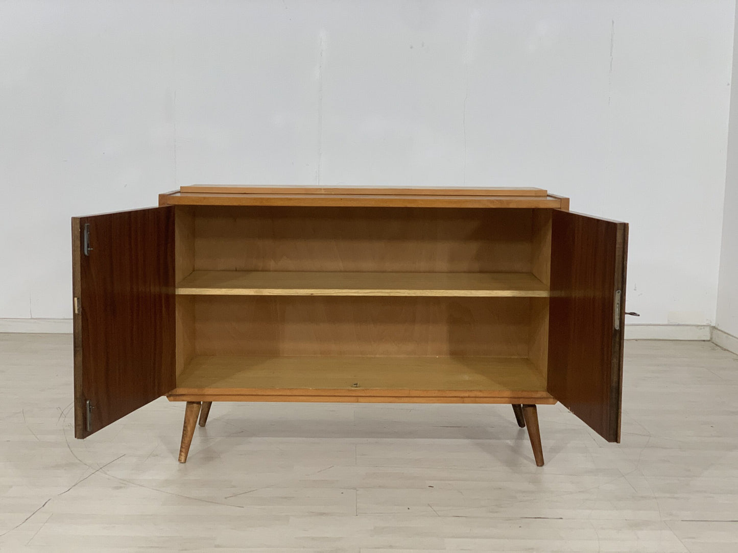 60er JAHRE MID CENTURY KOMMODE SIDEBOARD SCHRANK VINTAGE