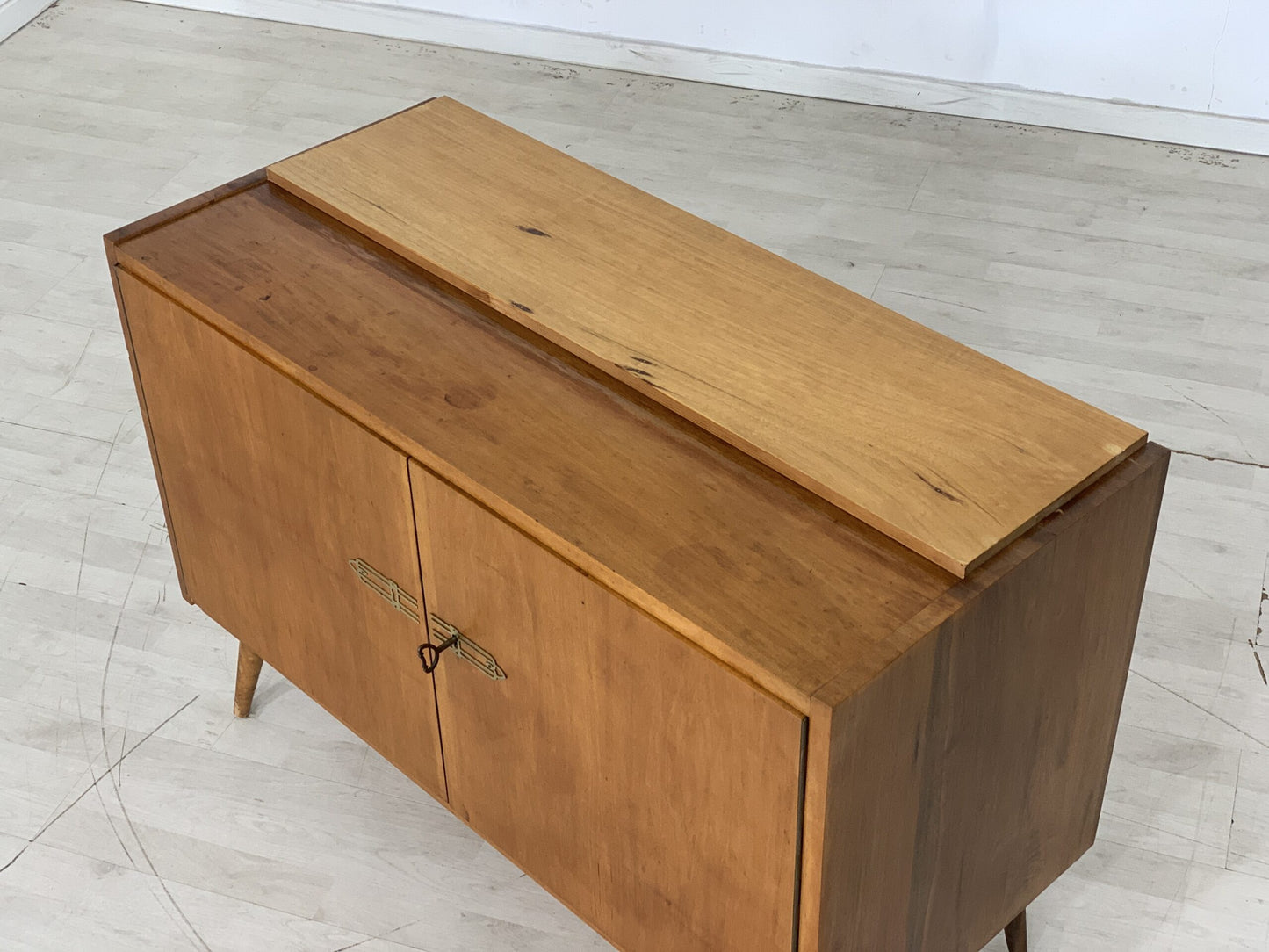 60er JAHRE MID CENTURY KOMMODE SIDEBOARD SCHRANK VINTAGE