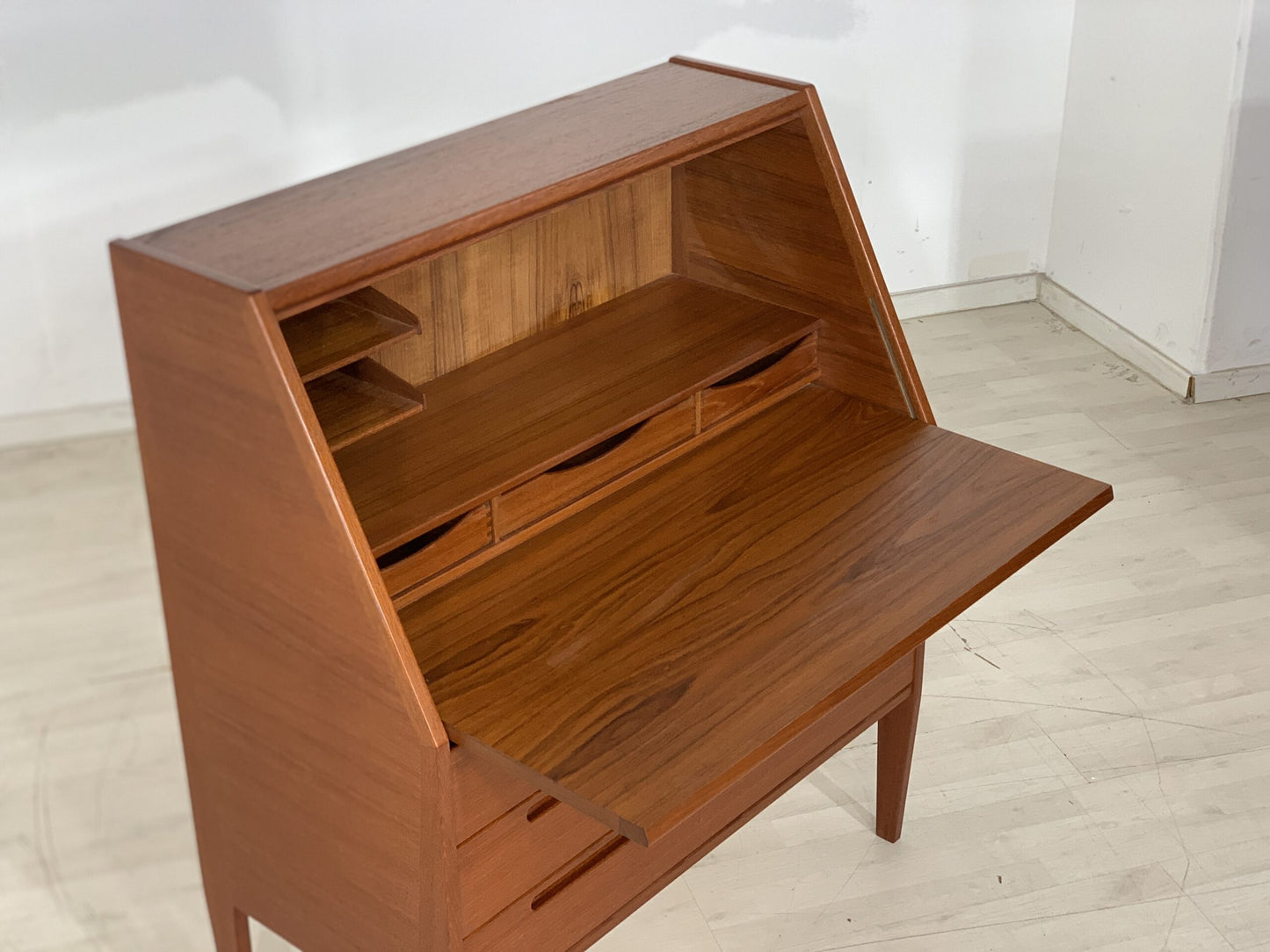 DANISH TEAK SEKRETÄR SCHREIBSCHRANK SCHREIBTISCH KOMMODE KAI KRISTIANSEN