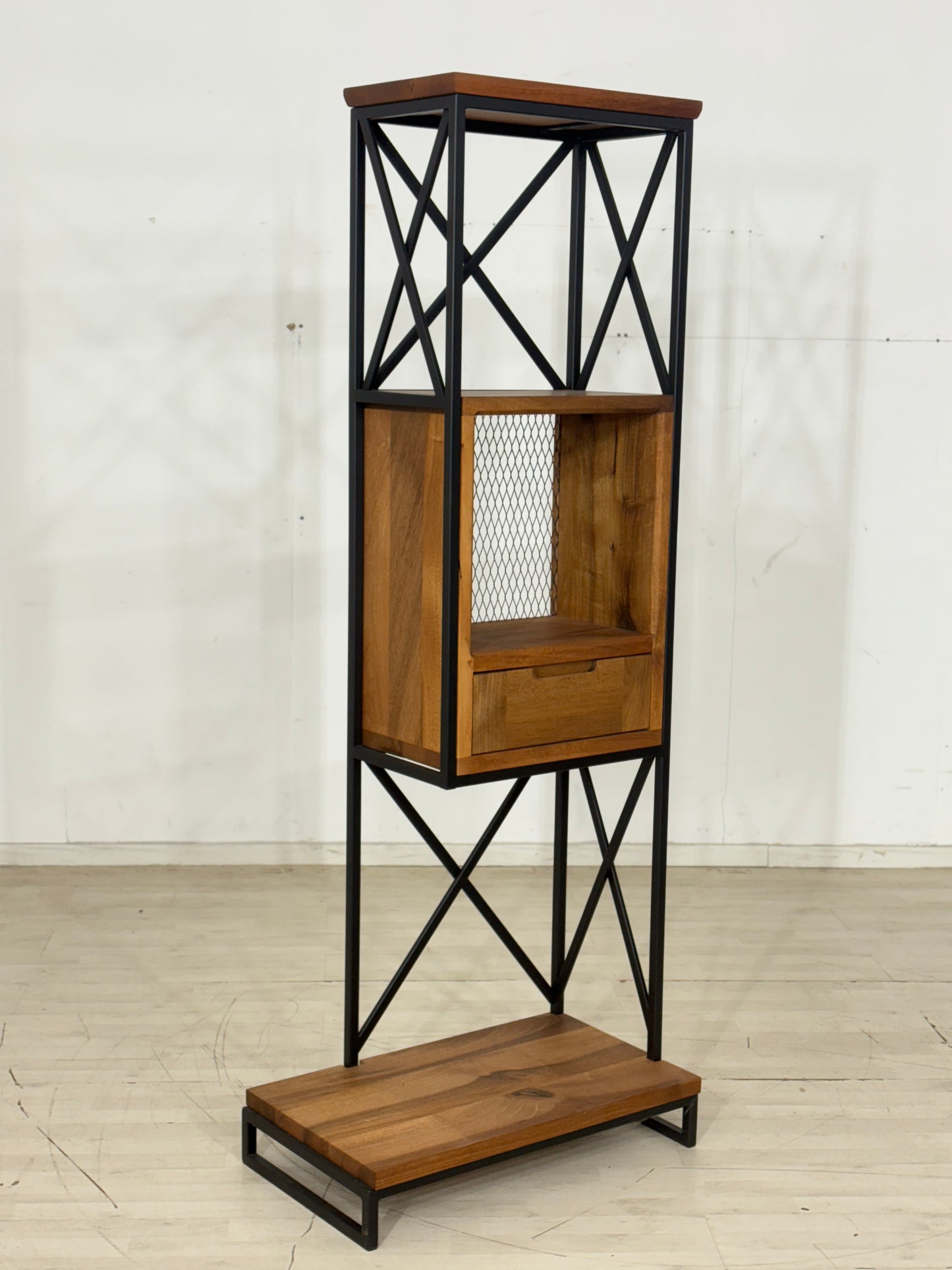 Industrial-Design Regal Deko Schrank Kommode Bücherregal