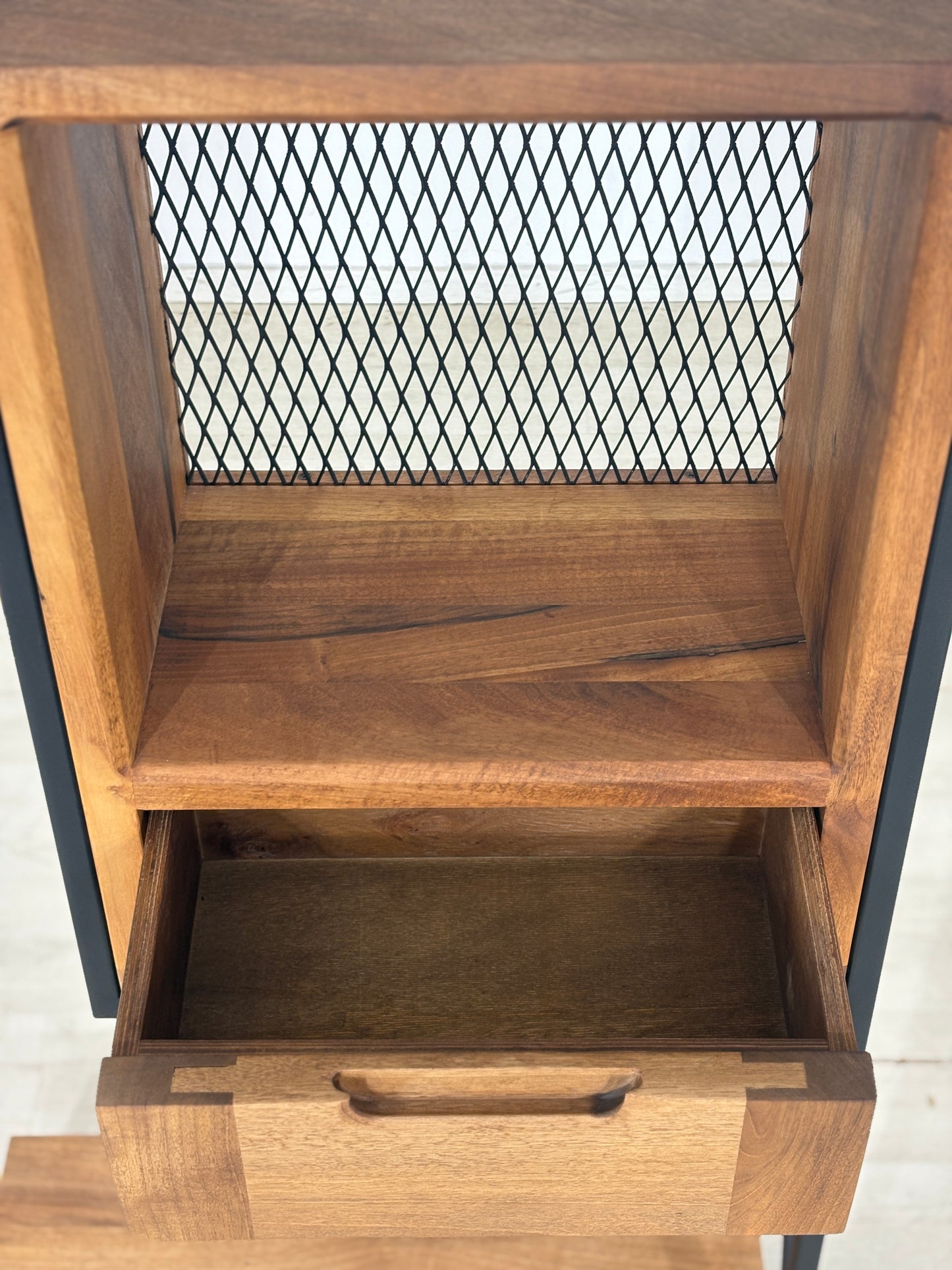 Industrial-Design Regal Deko Schrank Kommode Bücherregal