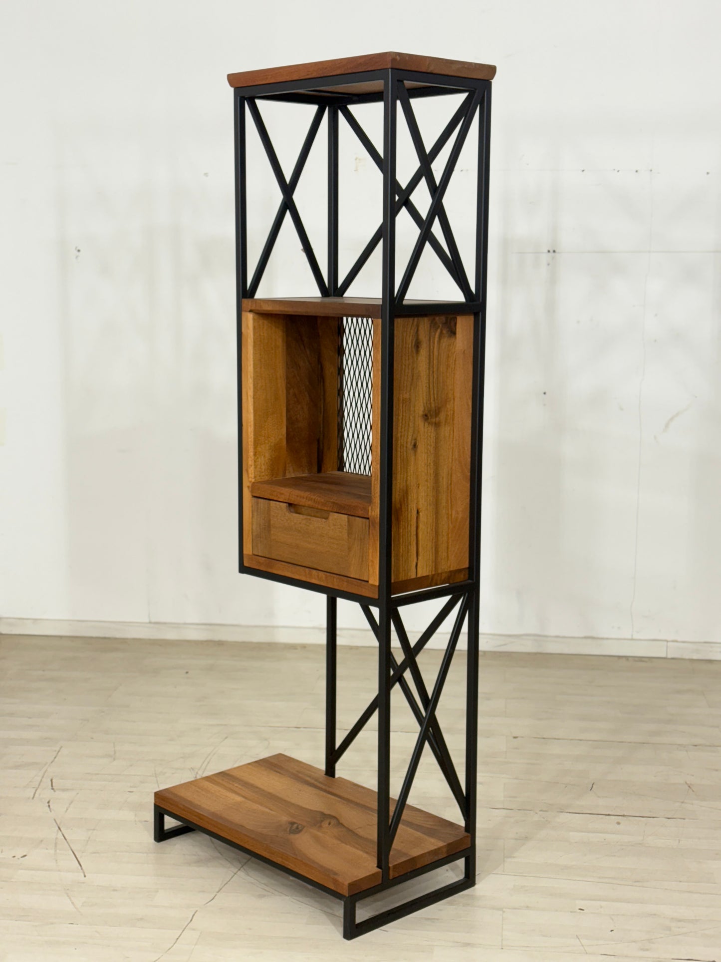 Industrial-Design Regal Deko Schrank Kommode Bücherregal