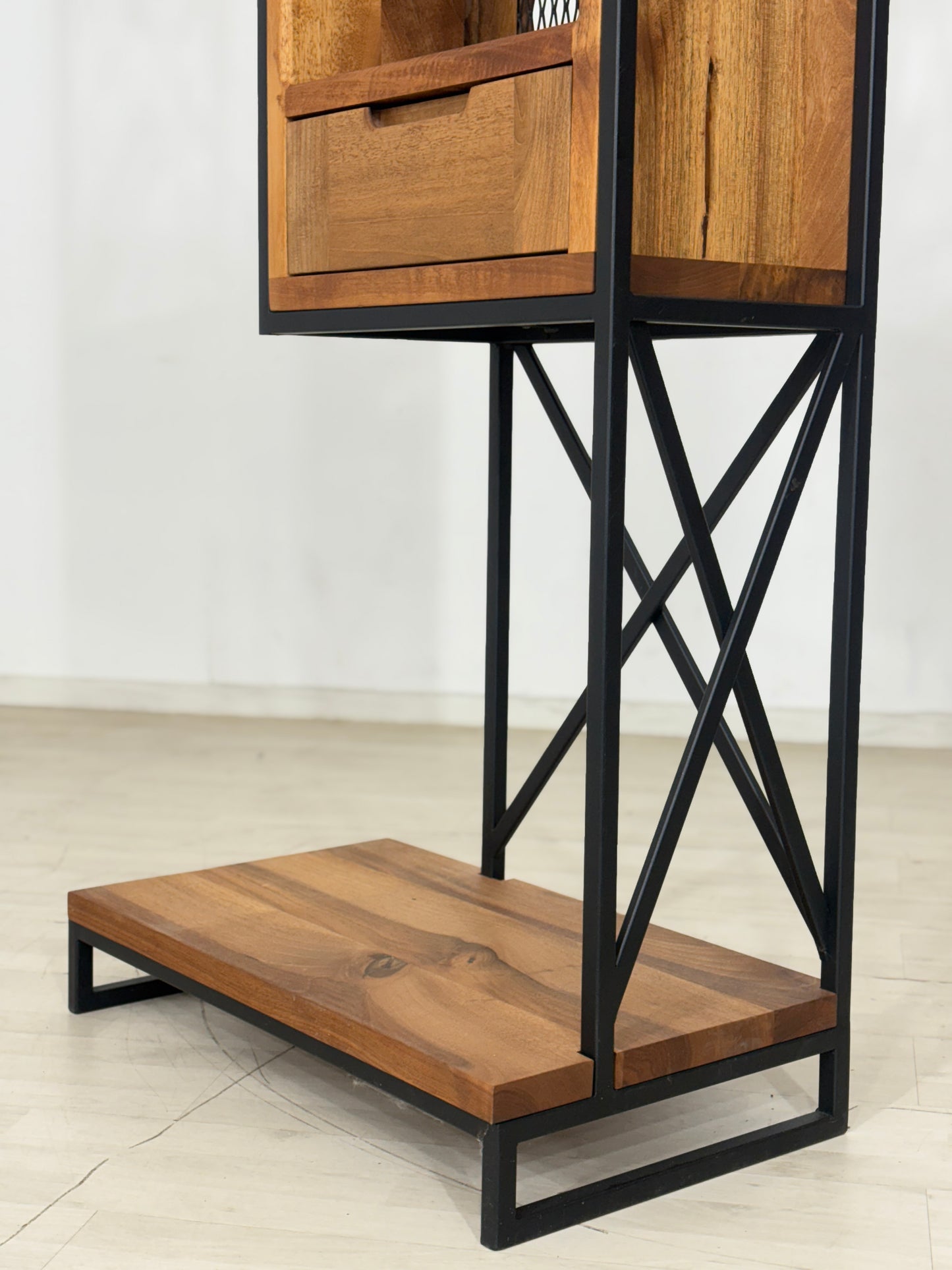 Industrial-Design Regal Deko Schrank Kommode Bücherregal