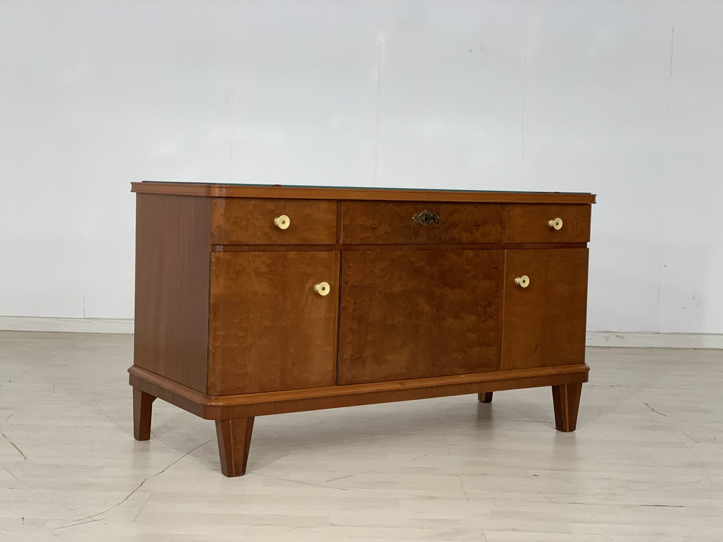 MID CENTURY KOMMODE SIDEBOARD WÄSCHEKOMMODE SCHRANK VINTAGE