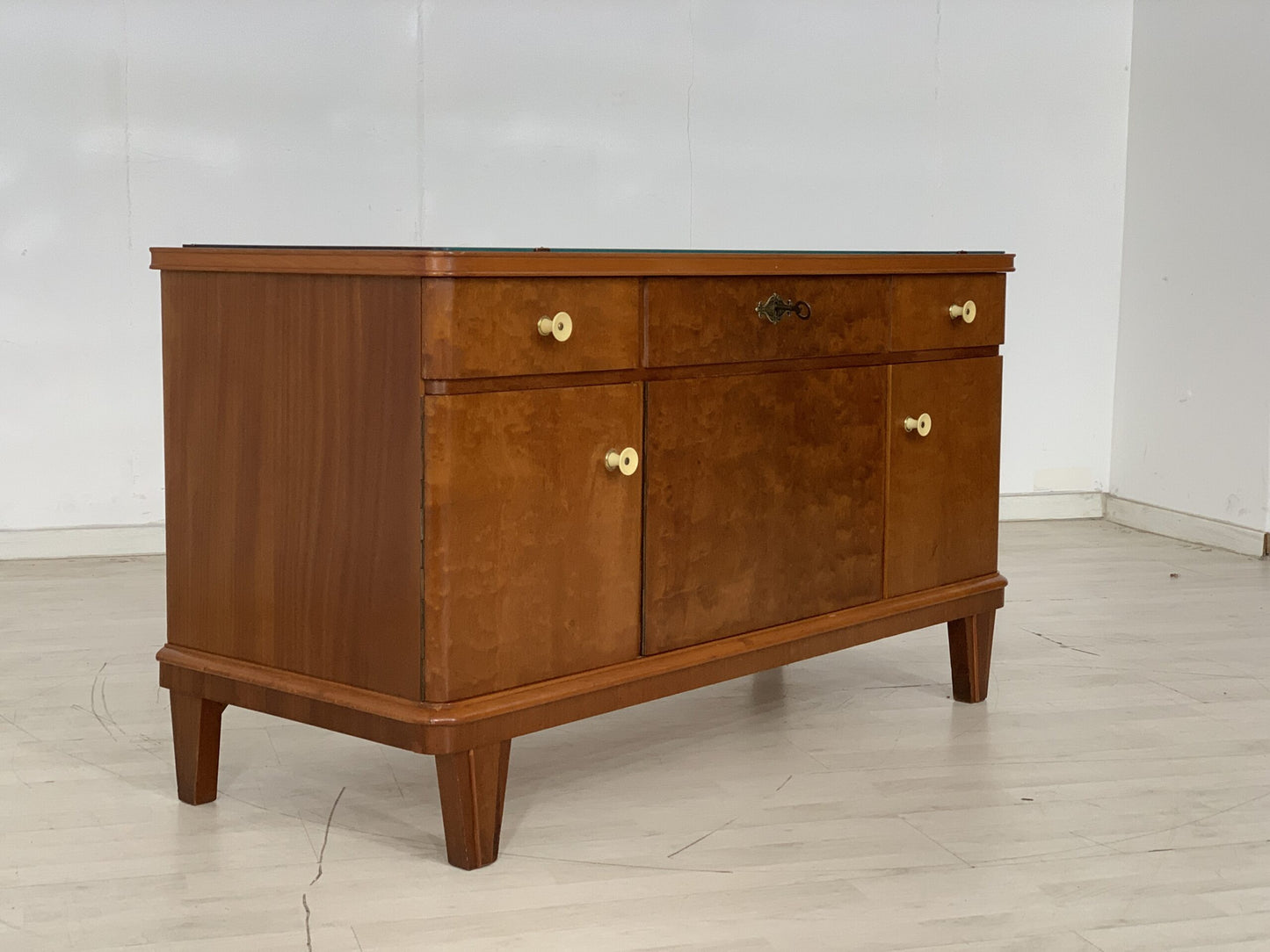 MID CENTURY KOMMODE SIDEBOARD WÄSCHEKOMMODE SCHRANK VINTAGE