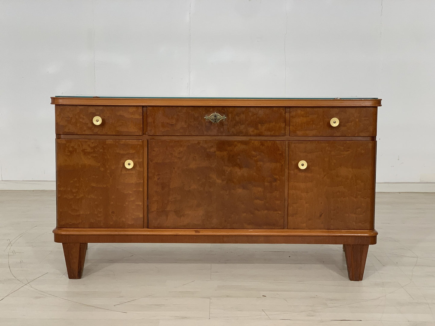 MID CENTURY CHEST OF DRAWERS SIDEBOARD LAUNDRY DRAWER CABINET VINTAGE