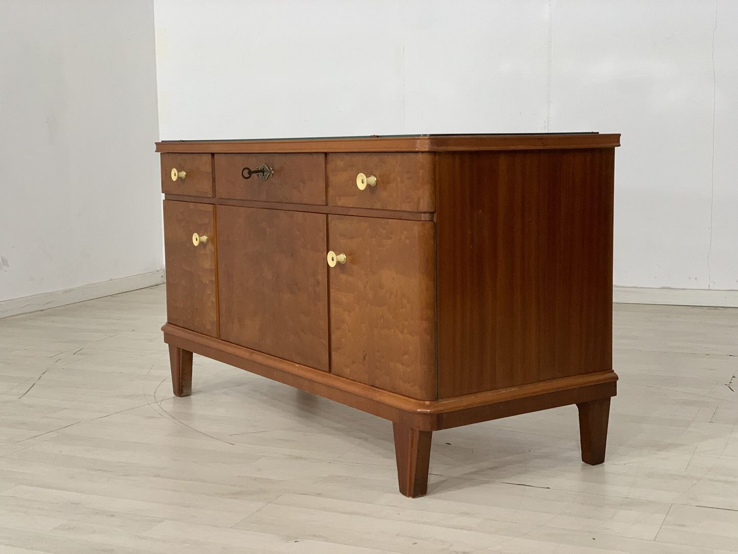 MID CENTURY KOMMODE SIDEBOARD WÄSCHEKOMMODE SCHRANK VINTAGE