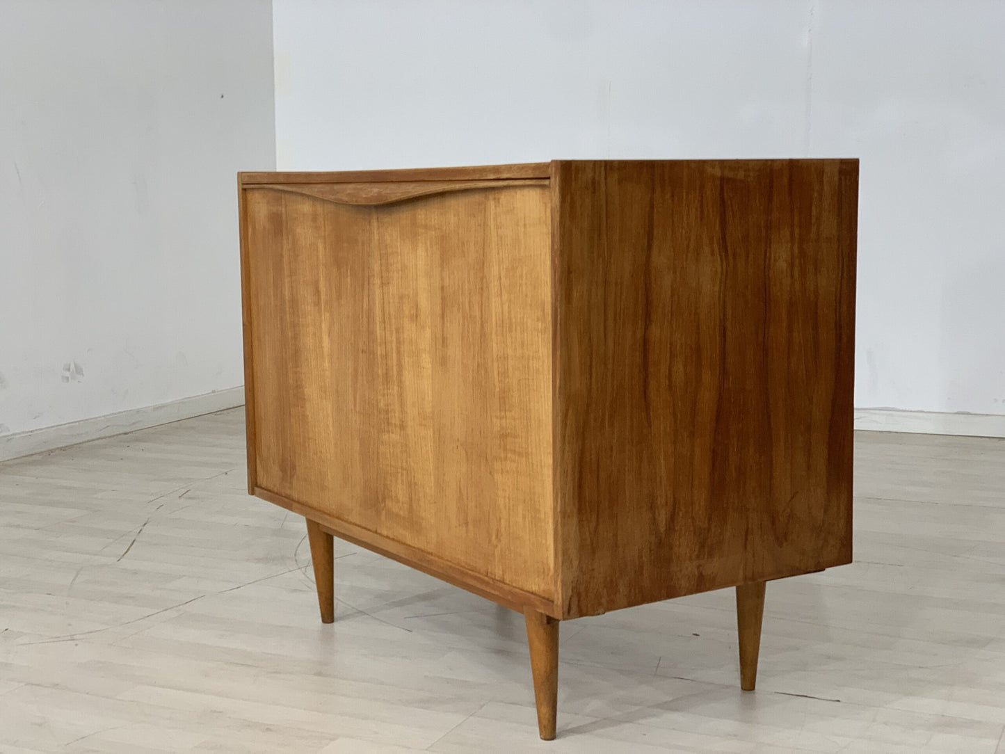 MID CENTURY SHOE CABINET