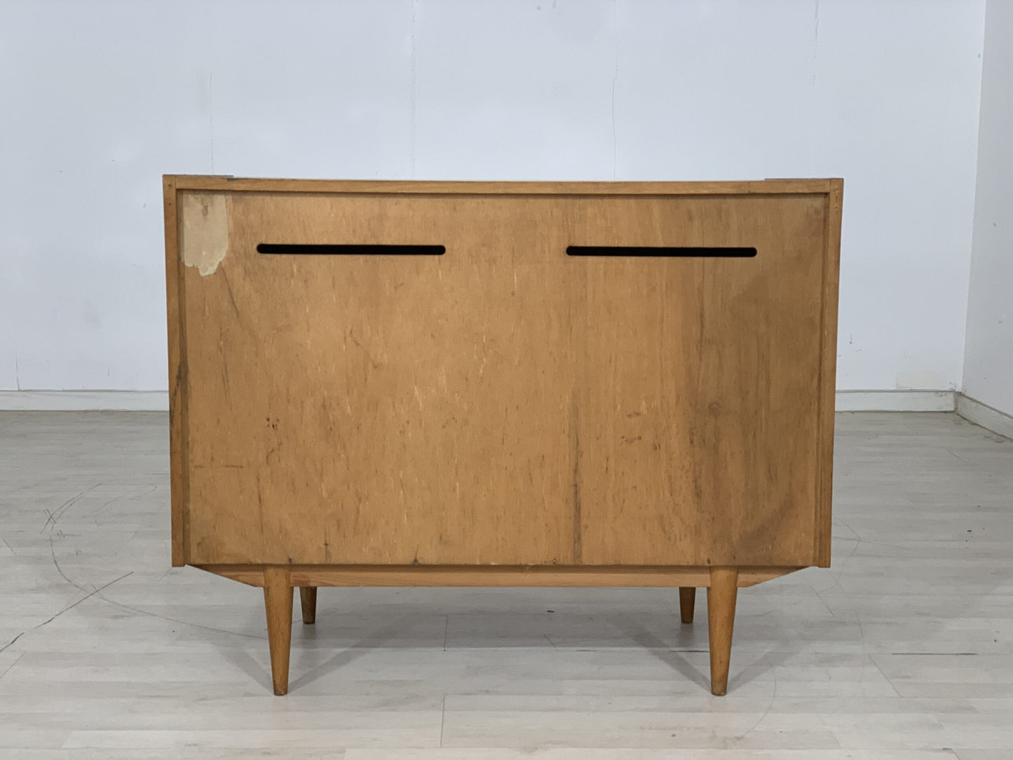 MID CENTURY SHOE CABINET