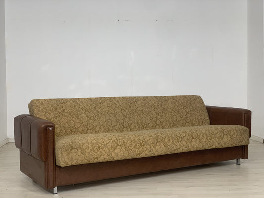 70er Jahre Sofa Couch Schlafcouch Ausziehbar Vintage Daybed