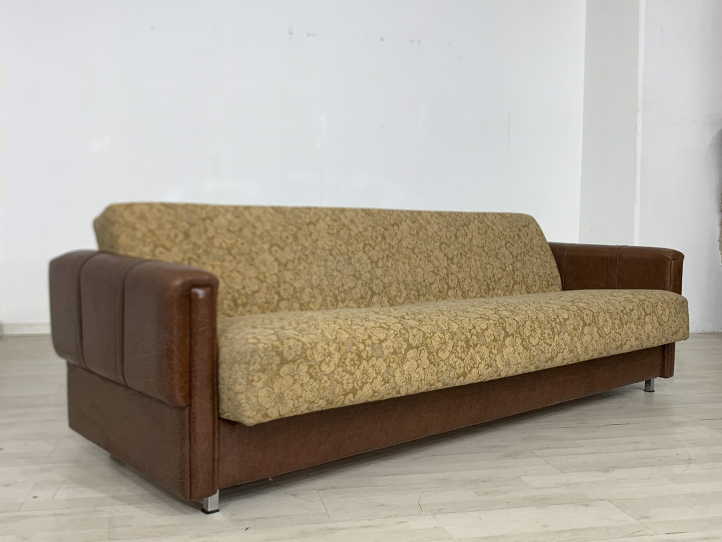 70er Jahre Sofa Couch Schlafcouch Ausziehbar Vintage Daybed