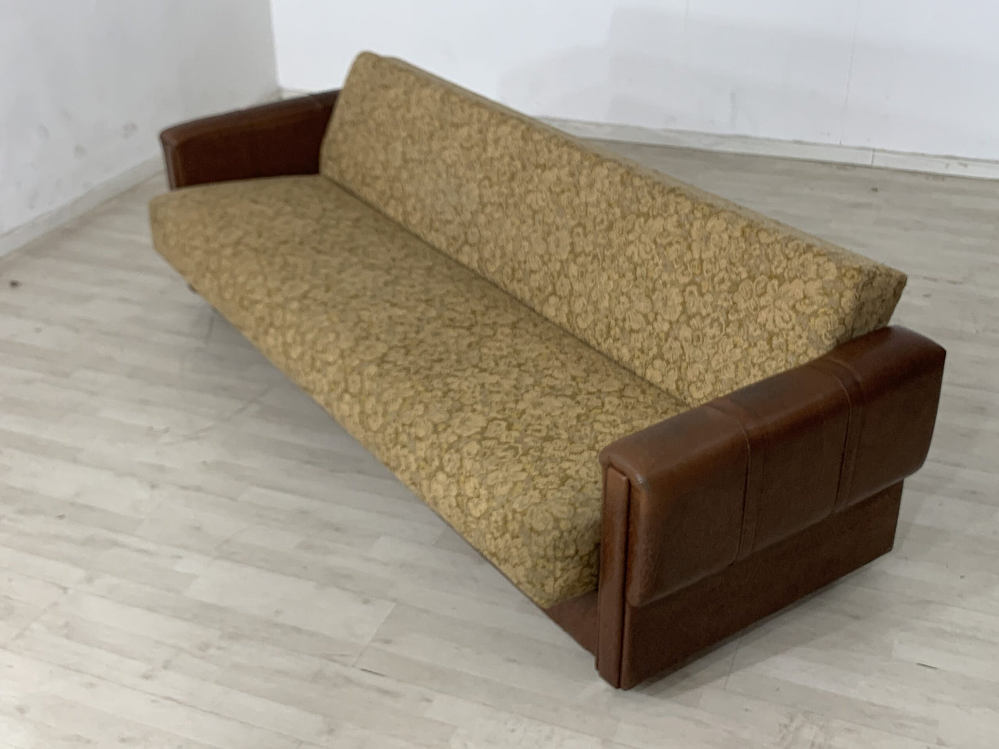 70er Jahre Sofa Couch Schlafcouch Ausziehbar Vintage Daybed