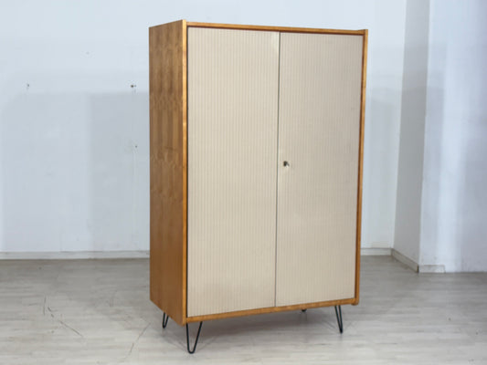Sehr schöner Vintage Kleiderschrank / Wäscheschrank / Schrank / Schlafzimmerschrank / Mid-Century Wardrobe