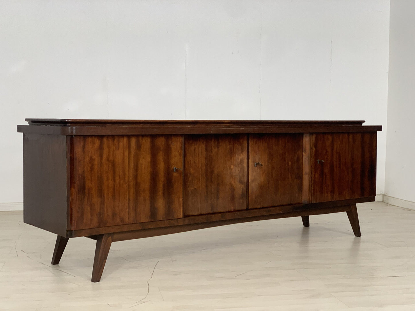 ANNÉES 1960 BUFFET BUFFET COMMODE SALON ARMOIRE VINTAGE