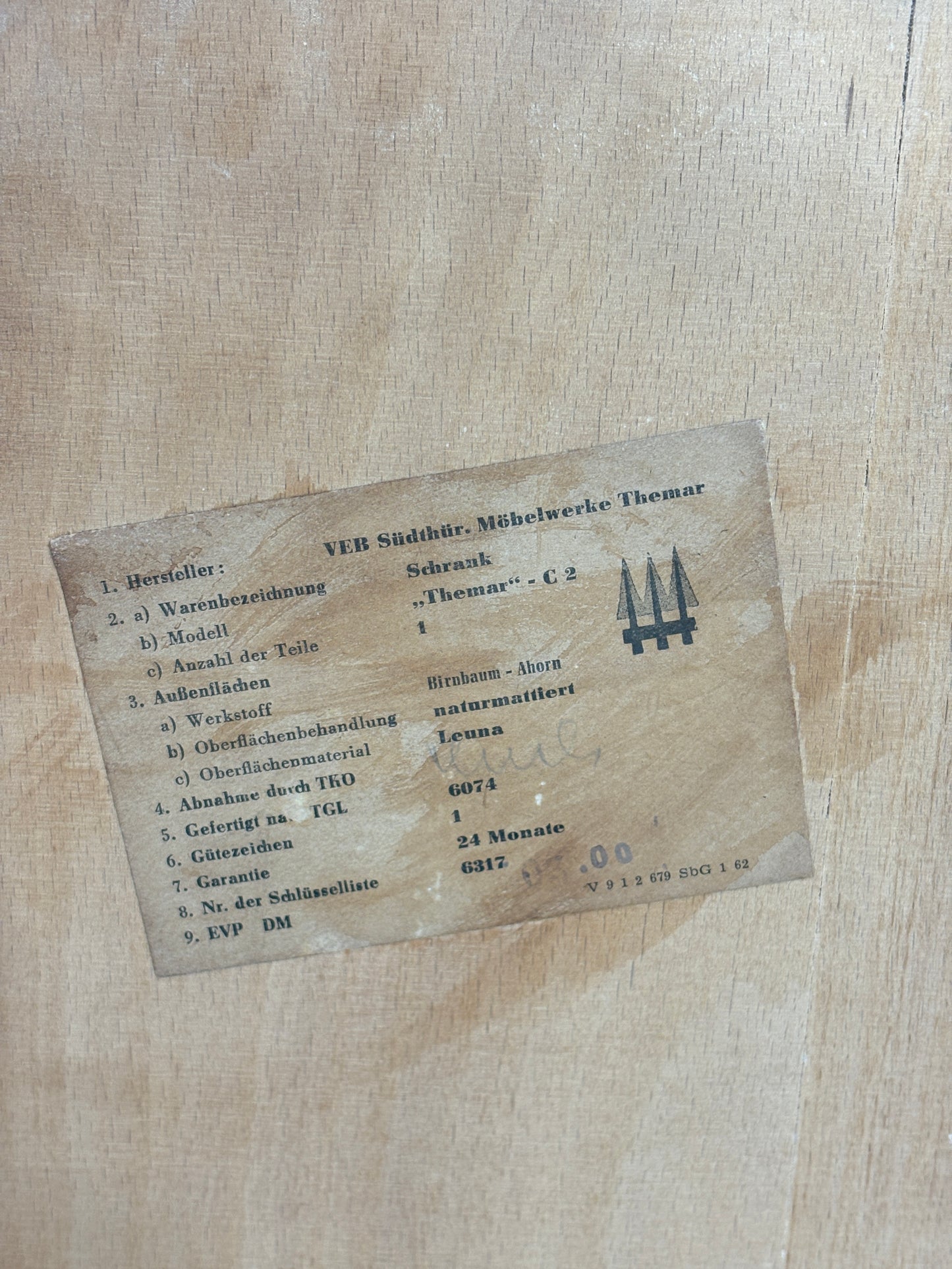 Schöner Vintage Sideboard / Kommode / Wohnzimmerschrank / Mid-Century Anrichte