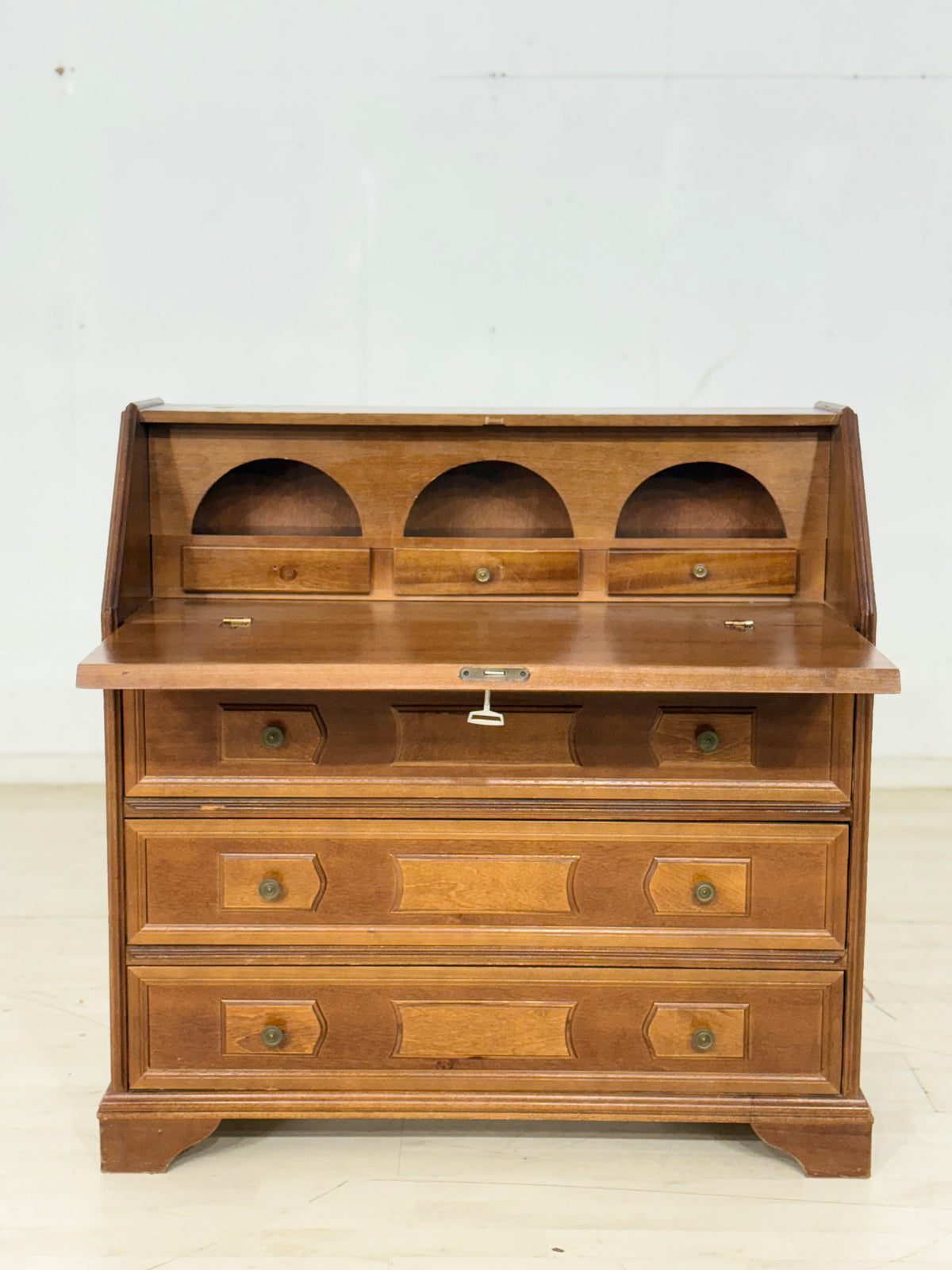 70er Jahre Sekretär / Schreibschrank / Kommode
