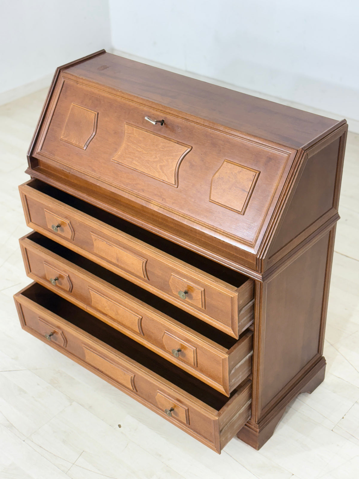 70er Jahre Sekretär / Schreibschrank / Kommode