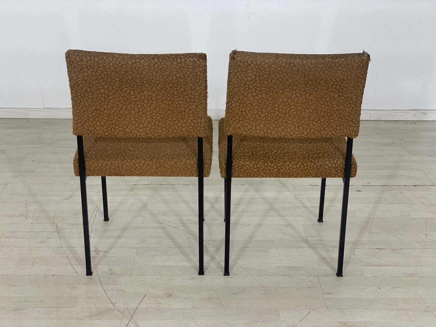 2X MID CENTURY CHAIRS DINING ROOM CHAIRS KITCHEN CHAIRS VINTAGE