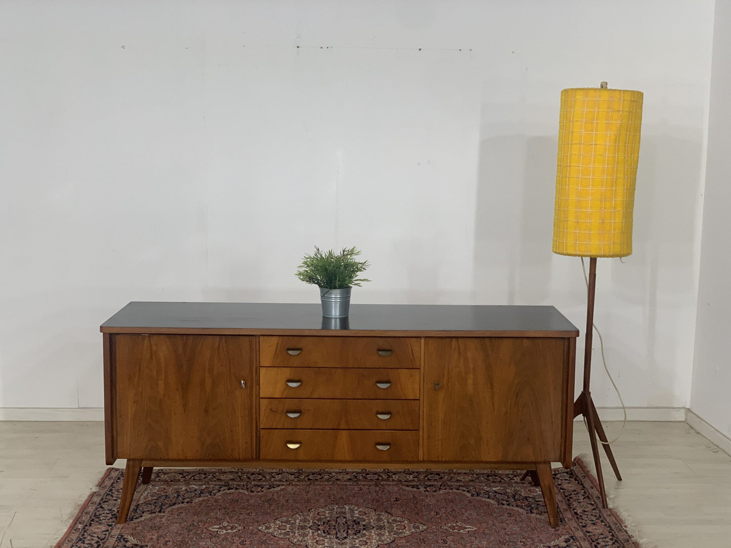 MID CENTURY ANRICHTE KOMMODE SIDEBOARD WOHNZIMMERSCHRANK VINTAGE