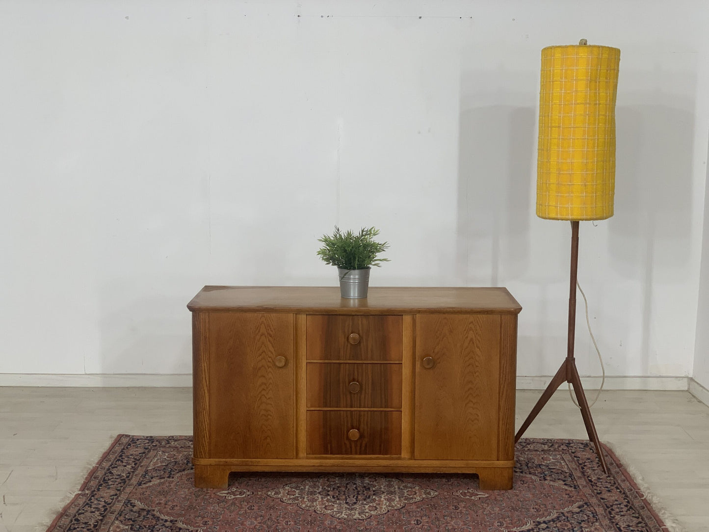 MID CENTURY CHEST OF DRAWERS SIDEBOARD CABINET LAUNDRY CABINET VINTAGE