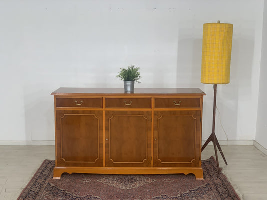 COLONIAL STYLE SIDEBOARD CABINET CHEST OF DRAWERS LIVING ROOM CABINET VINTAGE