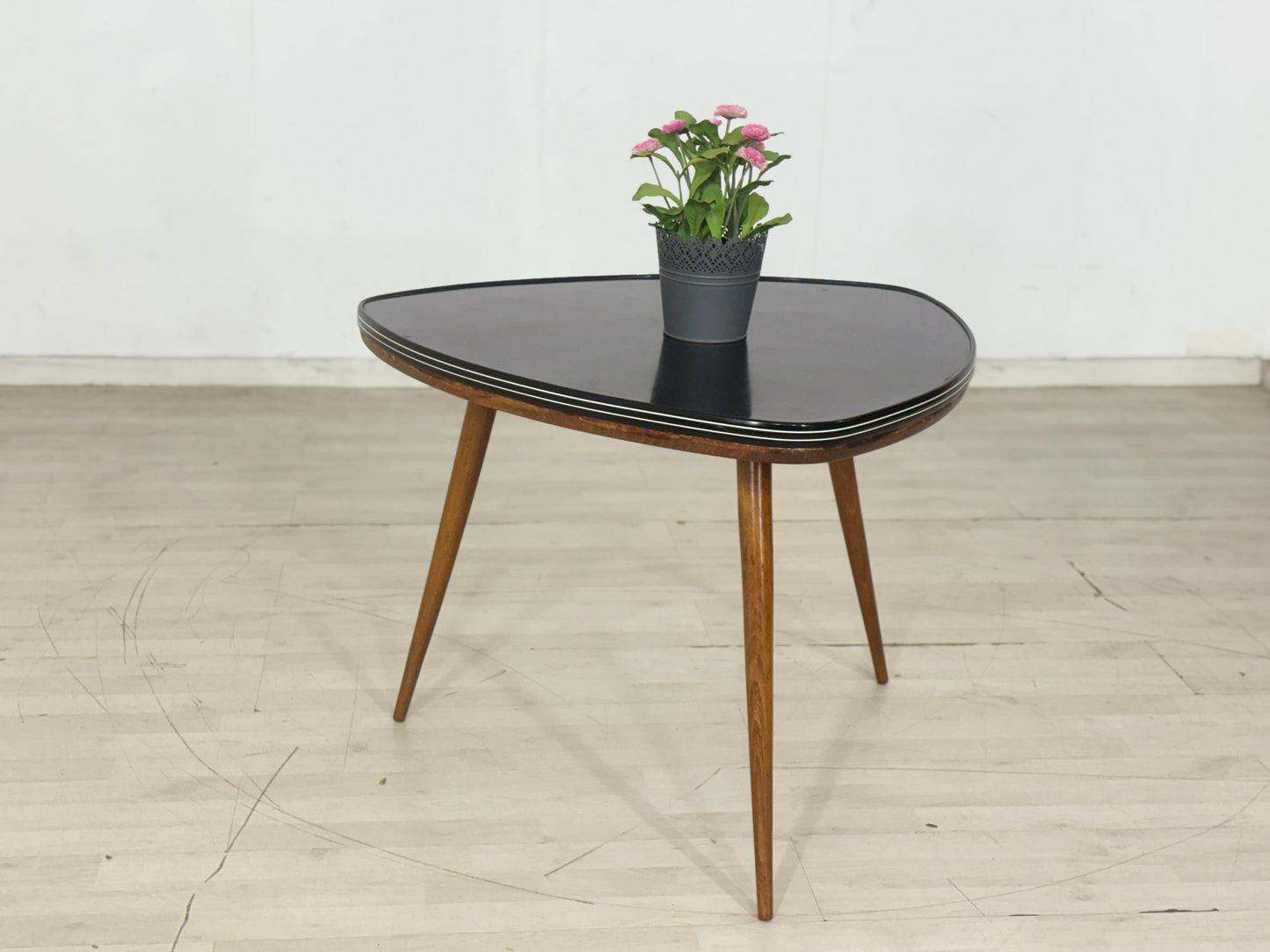 Sehr schöner Vintage Couchtisch / Wohnzimmertisch / Nierentisch / Beistelltisch Mid-Century