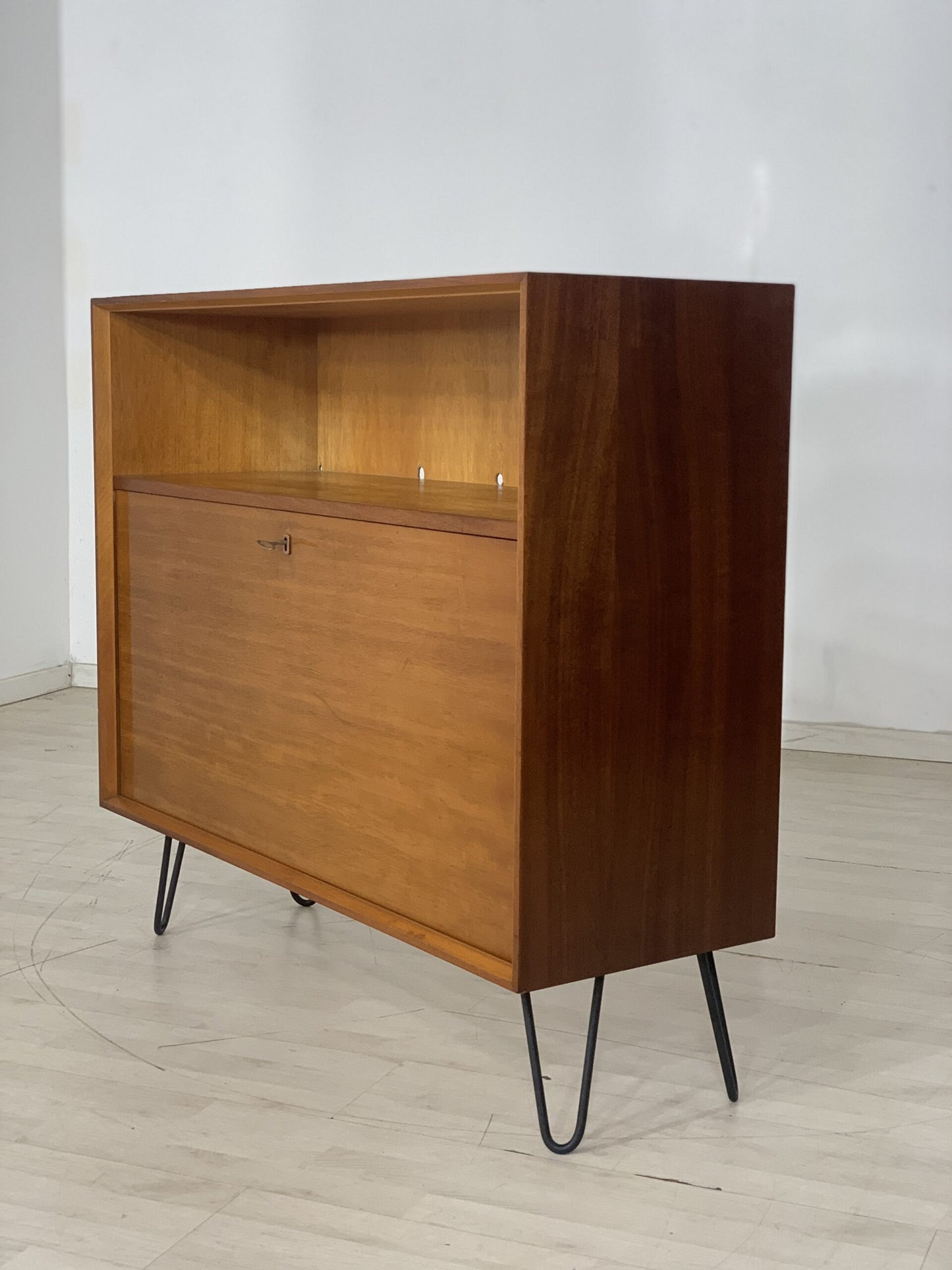 COMMODE À TIROIRS DU MILIEU DU SIÈCLE DES ANNÉES 1960, ARMOIRE HALL CABINET VINTAGE