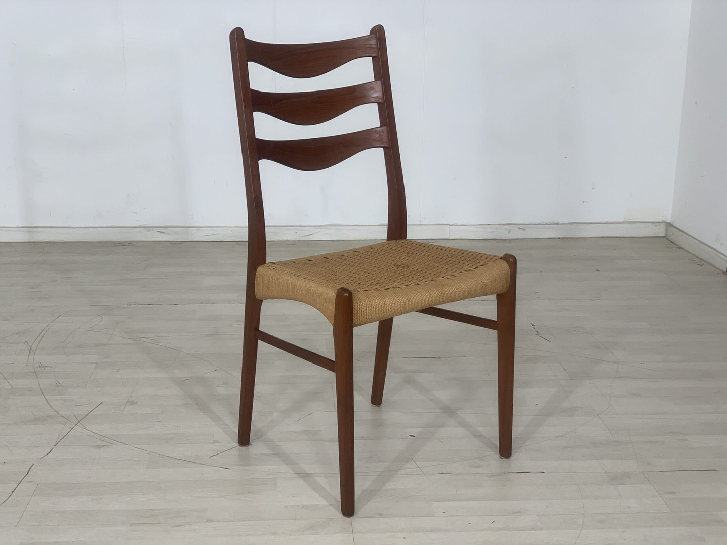 DANISH TEAK CHAIR O. MØLLER DINING ROOM CHAIR OFFICE CHAIR VINTAGE