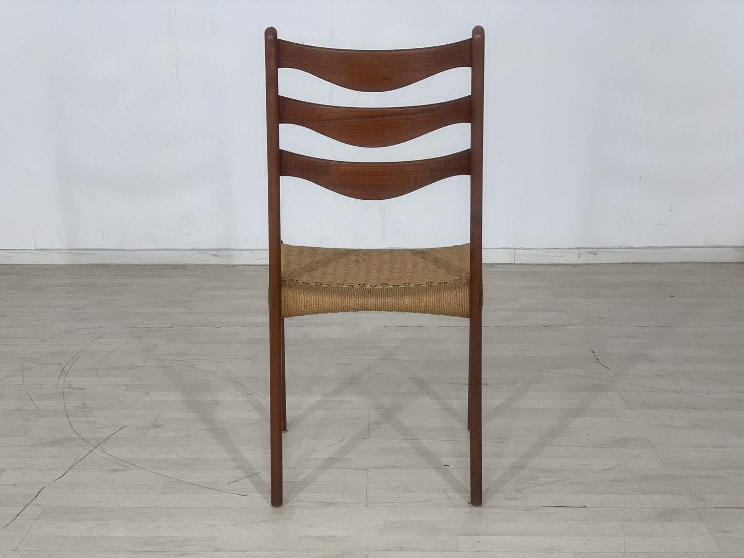 DANISH TEAK CHAIR O. MØLLER DINING ROOM CHAIR OFFICE CHAIR VINTAGE